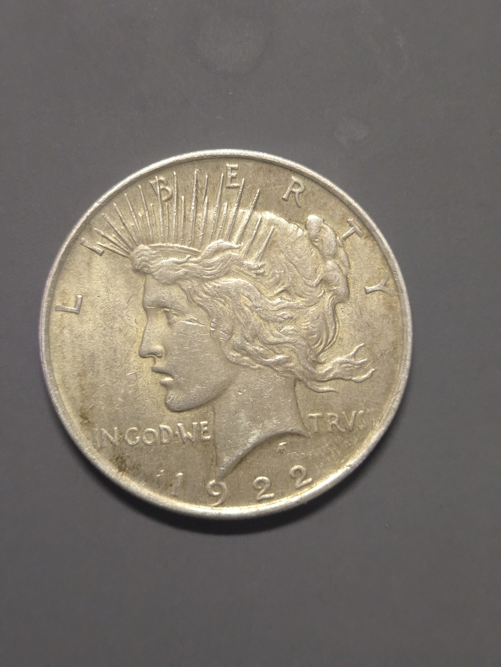 1922 Silver Peace Dollar - Classic Silver Coin